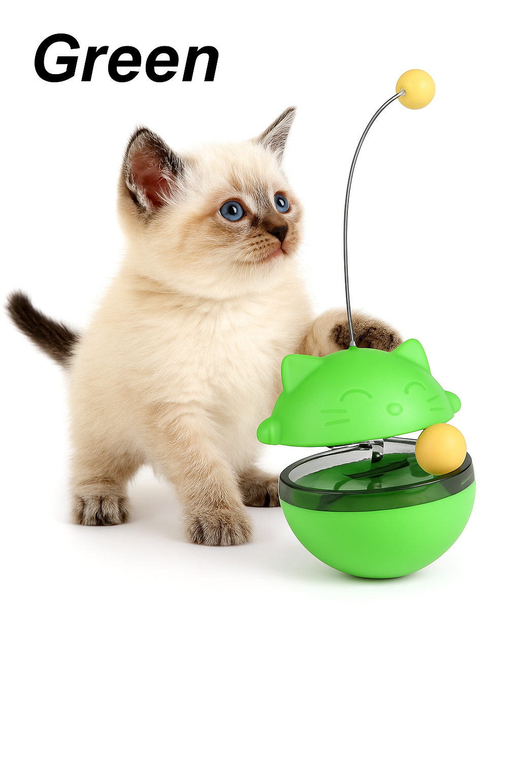 Cat Treat Dispenser Toy - Chat'Culbuto™