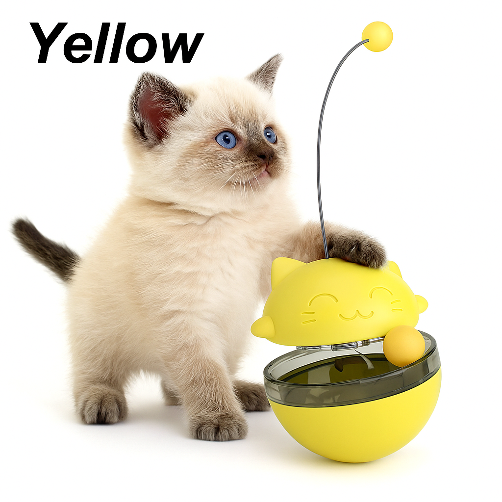 Cat Treat Dispenser Toy - Chat'Culbuto™