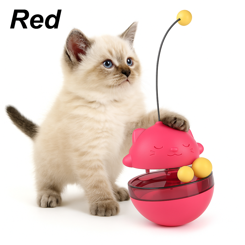 Cat Treat Dispenser Toy - Chat'Culbuto™