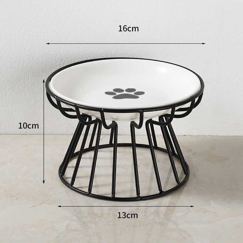 Gamelle pour chat réhaussée