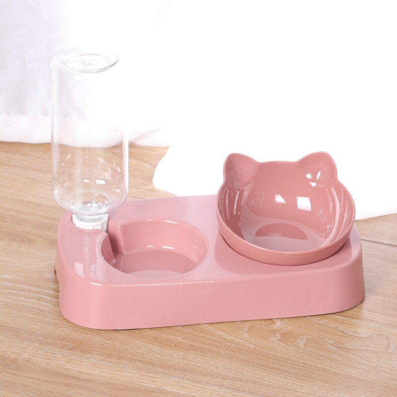 Gamelle avec réservoir pour chat