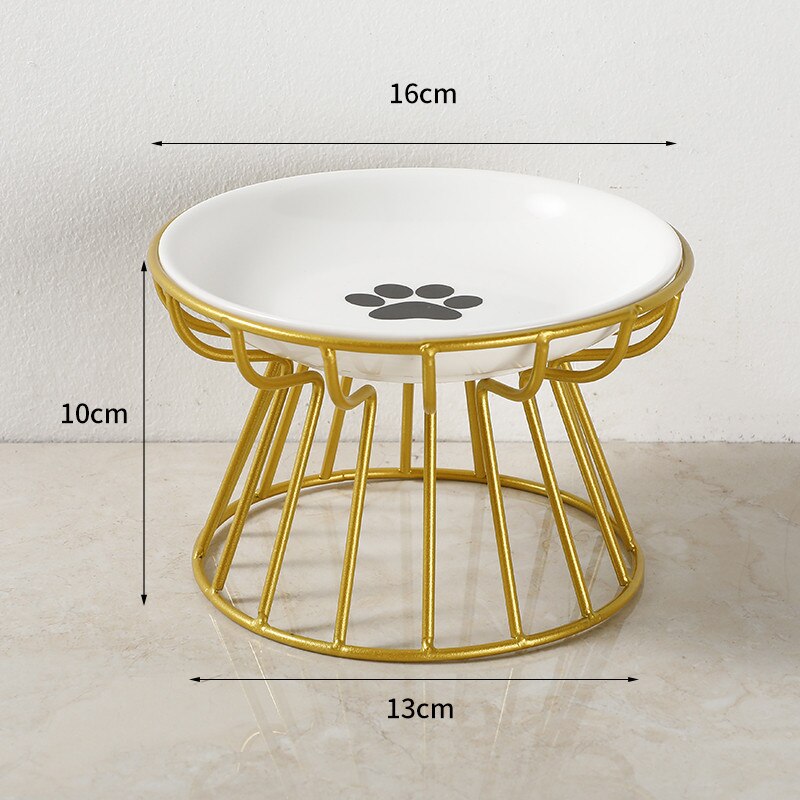 Gamelle pour chat réhaussée