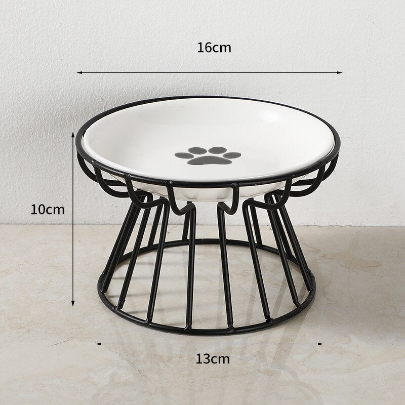 Gamelle pour chat réhaussée