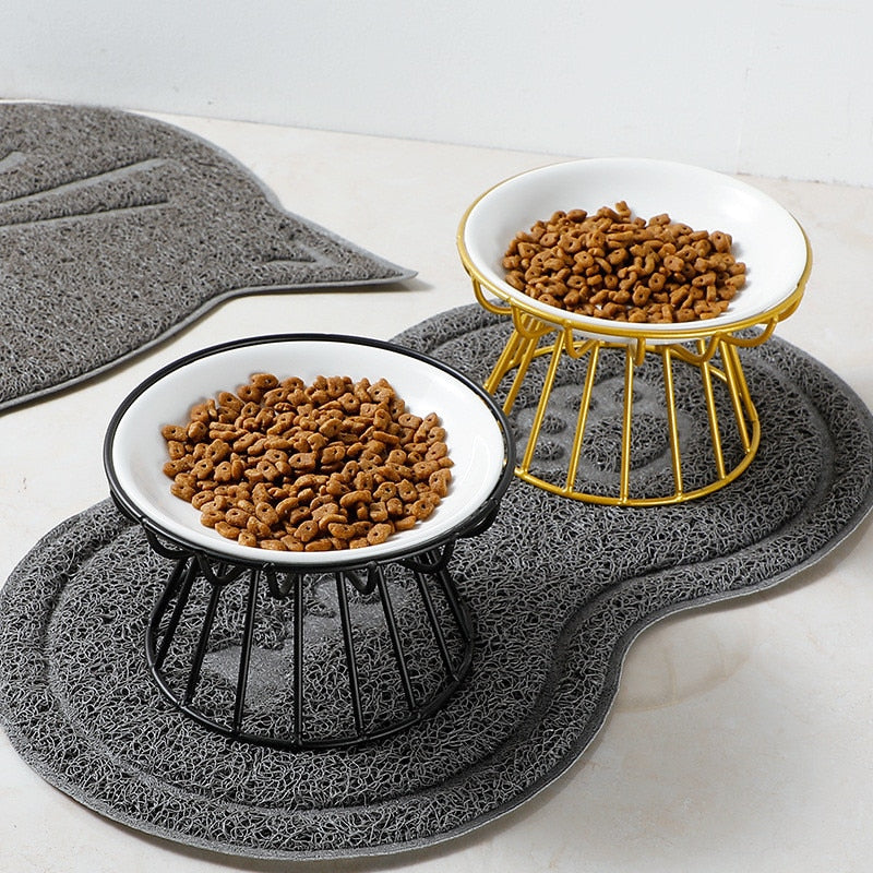 Gamelle pour chat réhaussée