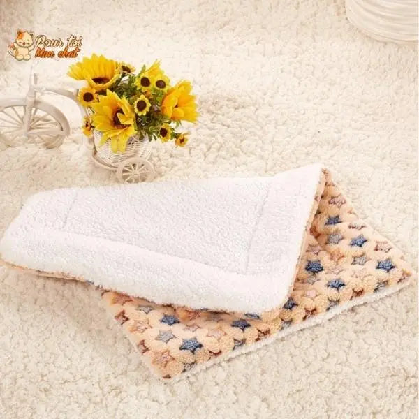 Tapis de couchage épais pour chat - TapisDoux4Cat™