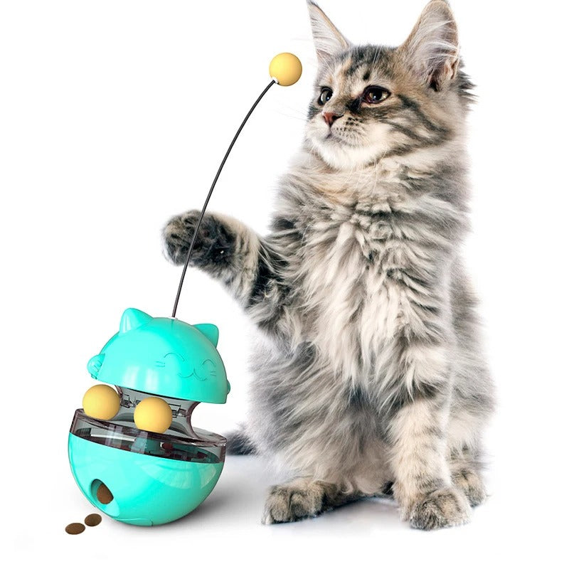 Cat Treat Dispenser Toy - Chat'Culbuto™