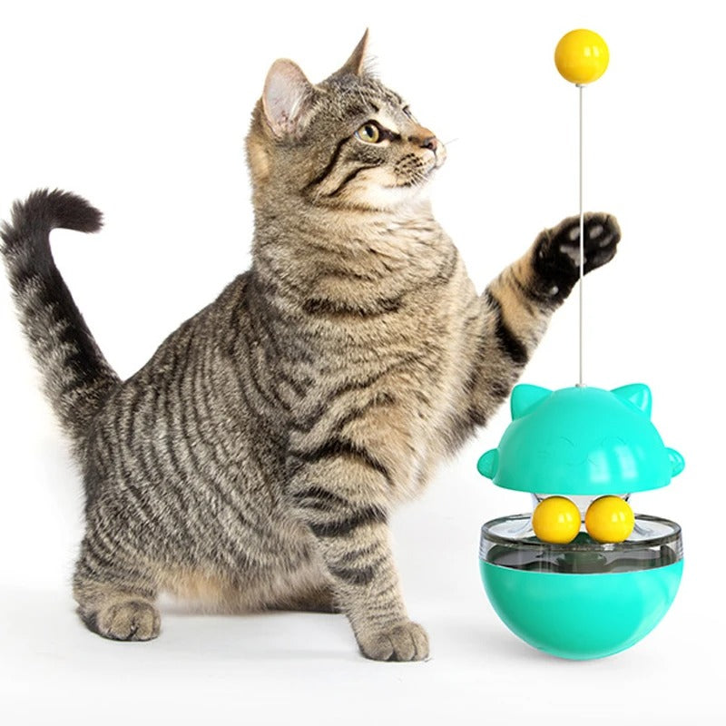 Cat Treat Dispenser Toy - Chat'Culbuto™