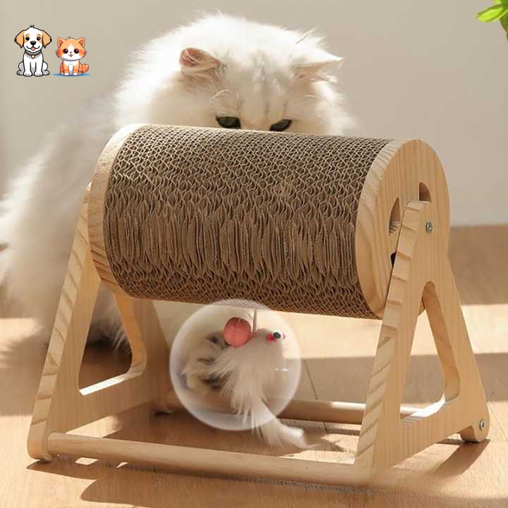Sisal cat scratching roller
