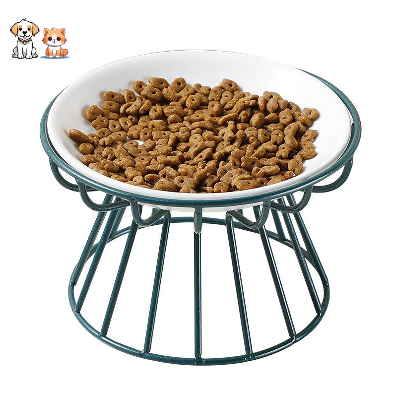 Gamelle pour chat réhaussée