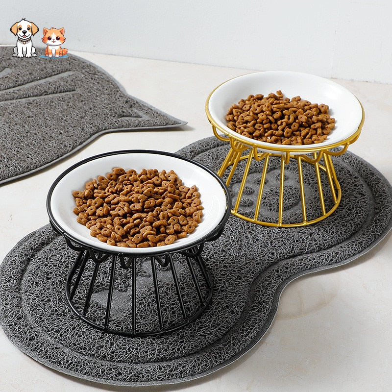Gamelle pour chat réhaussée