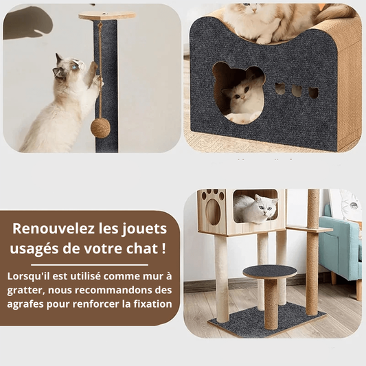 SCRATCHICAT - Protection efficace contre les griffures pour surfaces lisses