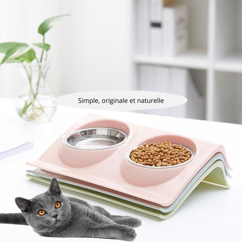 Gamelle ergonomique pour chat - Animal Lovers