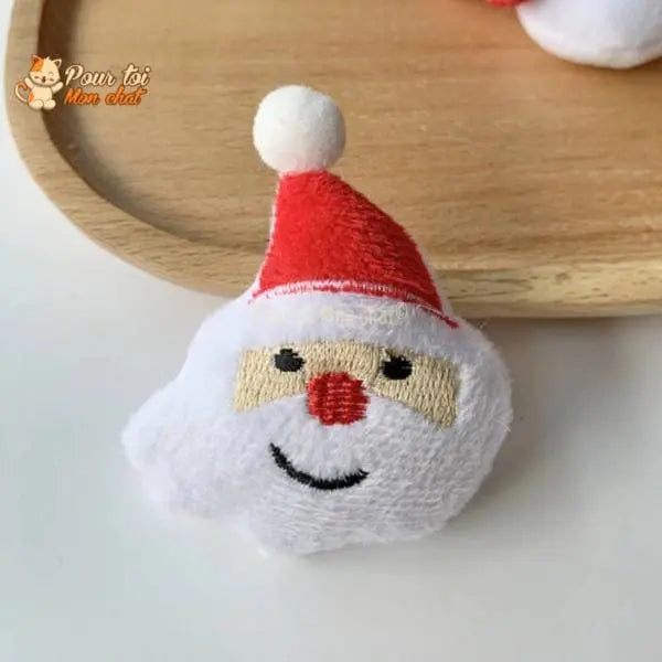 Noël Jouets en Peluche, décors de Noël, Père Noël, Bonhomme de neige, Sapin, Renne, Nounours, clochette, poupées - Pour Chat - MonNoëlChat™