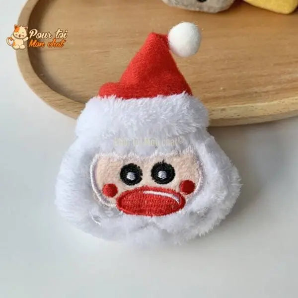 Noël Jouets en Peluche, décors de Noël, Père Noël, Bonhomme de neige, Sapin, Renne, Nounours, clochette, poupées - Pour Chat - MonNoëlChat™