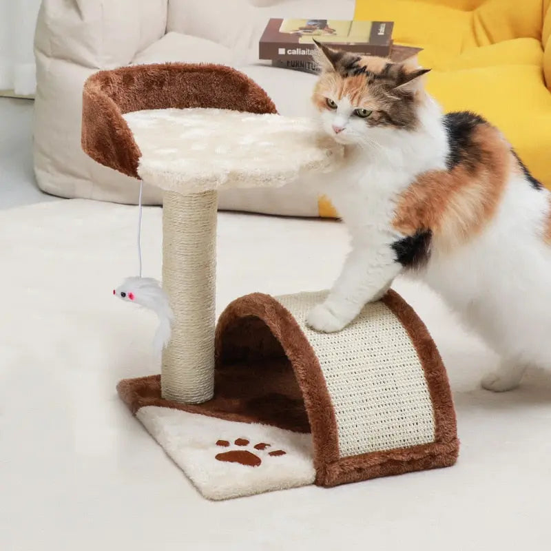 Arbre à gratter en sisal pour chat