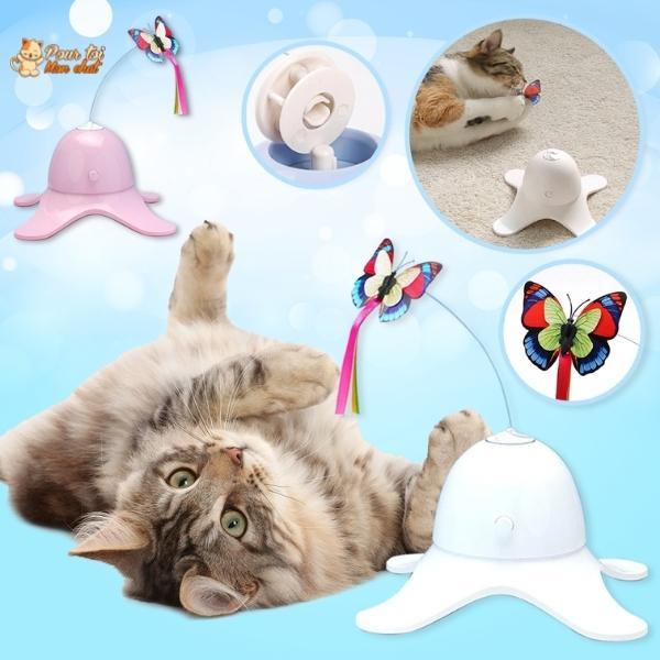 Jouet Papillon Volant pour Chat - Attrap'Papillon™