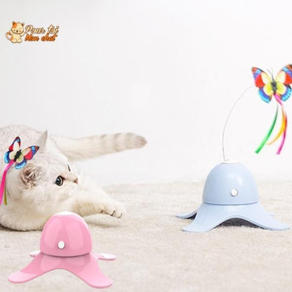 Jouet Papillon Volant pour Chat - Attrap'Papillon™