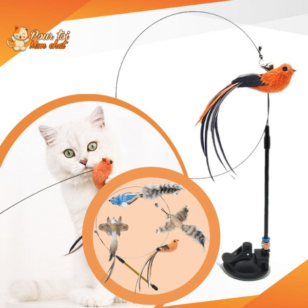 Jouet incroyable pour chat - Attrap'bird™