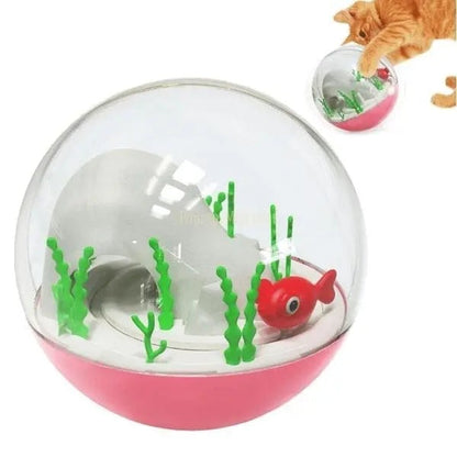 Balle de jeu interactive “aquarium” pour chat - AQUA'CHAT™