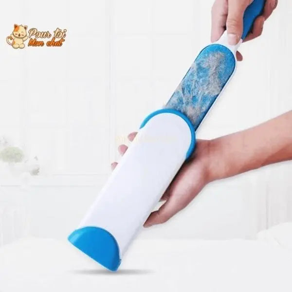 Brosse à poils pour Chat sur Vêtement et Canapé - Chat'Brosse'Tout™