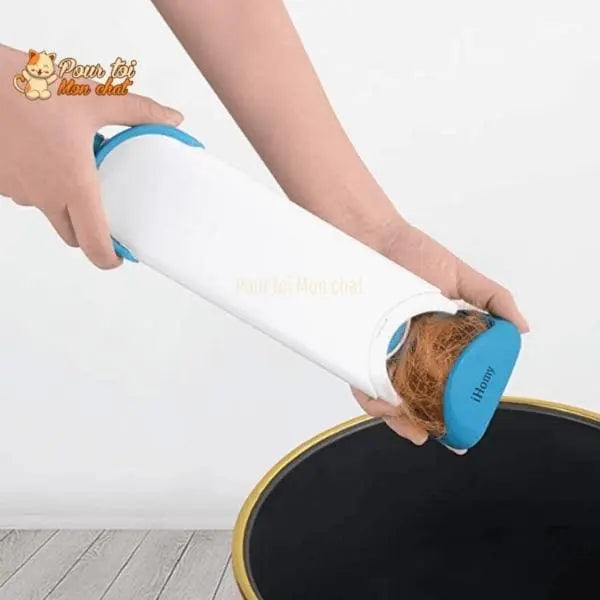 Brosse à poils pour Chat sur Vêtement et Canapé - Chat'Brosse'Tout™