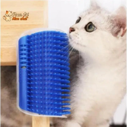 Brosse d’angle, auto-massage pour chats