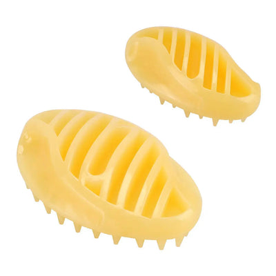 Brosse de massage en poils doux de silicone pour chat