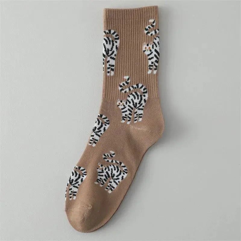 Cadeau Fan De Chat Chaussettes Chat