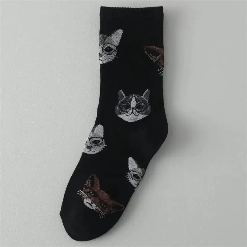 Cadeau Fan De Chat Chaussettes Chat