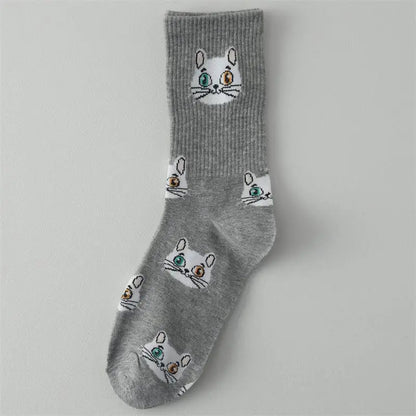 Cadeau Fan De Chat Chaussettes Chat