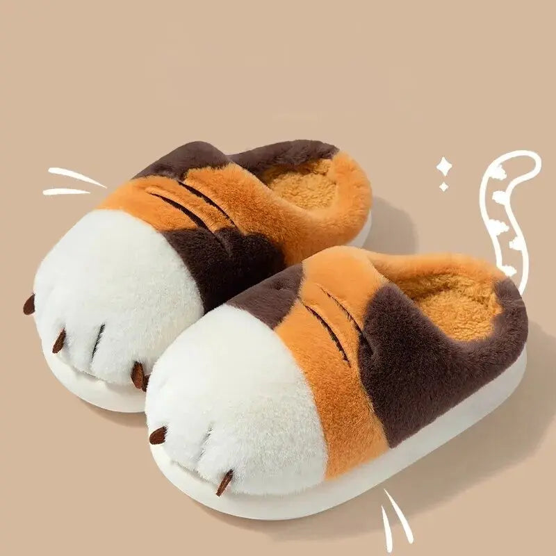 Cadeau Fan De Chat Chausson Patte De Chat Avec Petites Griffes