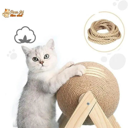 Griffoir brosse boule pour chat - Grif'Ball'Cat™