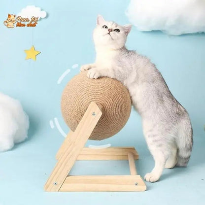 Griffoir brosse boule pour chat - Grif'Ball'Cat™