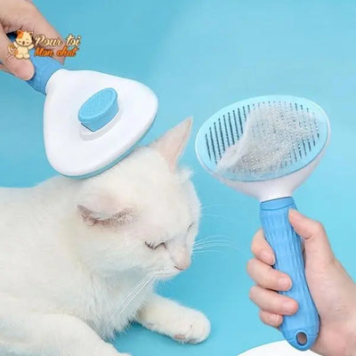 Brosse et peigne pour Poils de Chat - CleanyBrush™