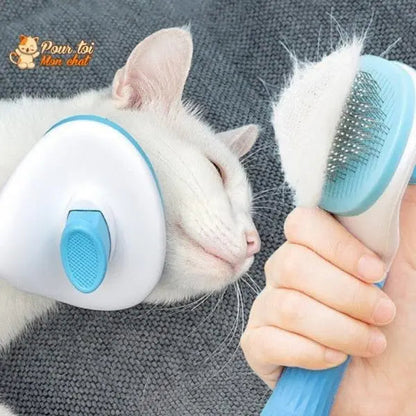 Brosse et peigne pour Poils de Chat - CleanyBrush™