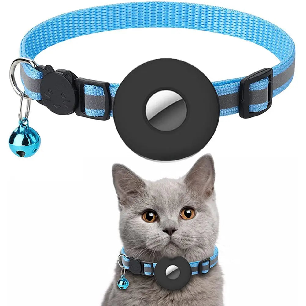 Collier support de repérage GPS pour chat