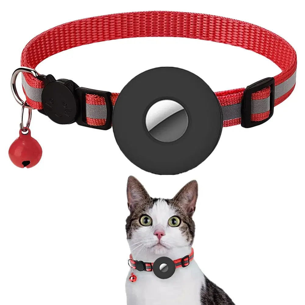 Collier support de repérage GPS pour chat