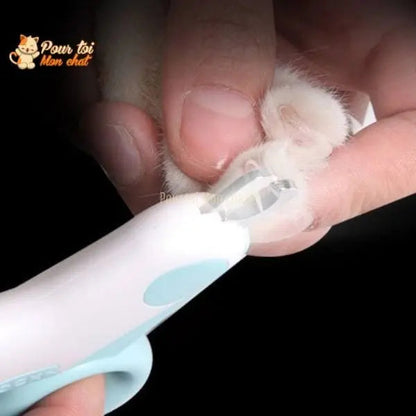 Coupe ongles sécurisé à LED - chat - chien - lapin - GriffouNet’™