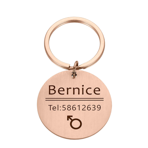 Médaille personnalisée pour chien et chat