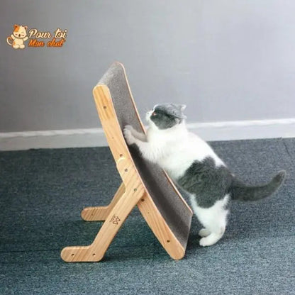 La planche à gratter 3 en 1 Griffoir, Lit, Jouet - pour Chat - Grat’Minou™