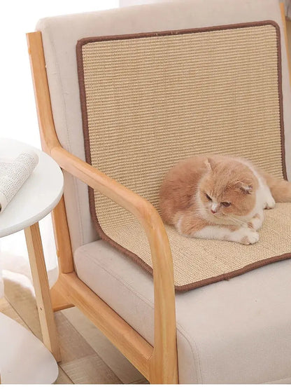 Grattoir et tapis de protection pour canapé pour chat