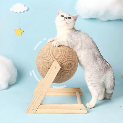 Griffoir brosse boule pour chat - Grif'Ball'Cat™