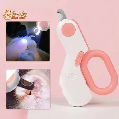 Coupe ongles sécurisé à LED - chat - chien - lapin - GriffouNet’™