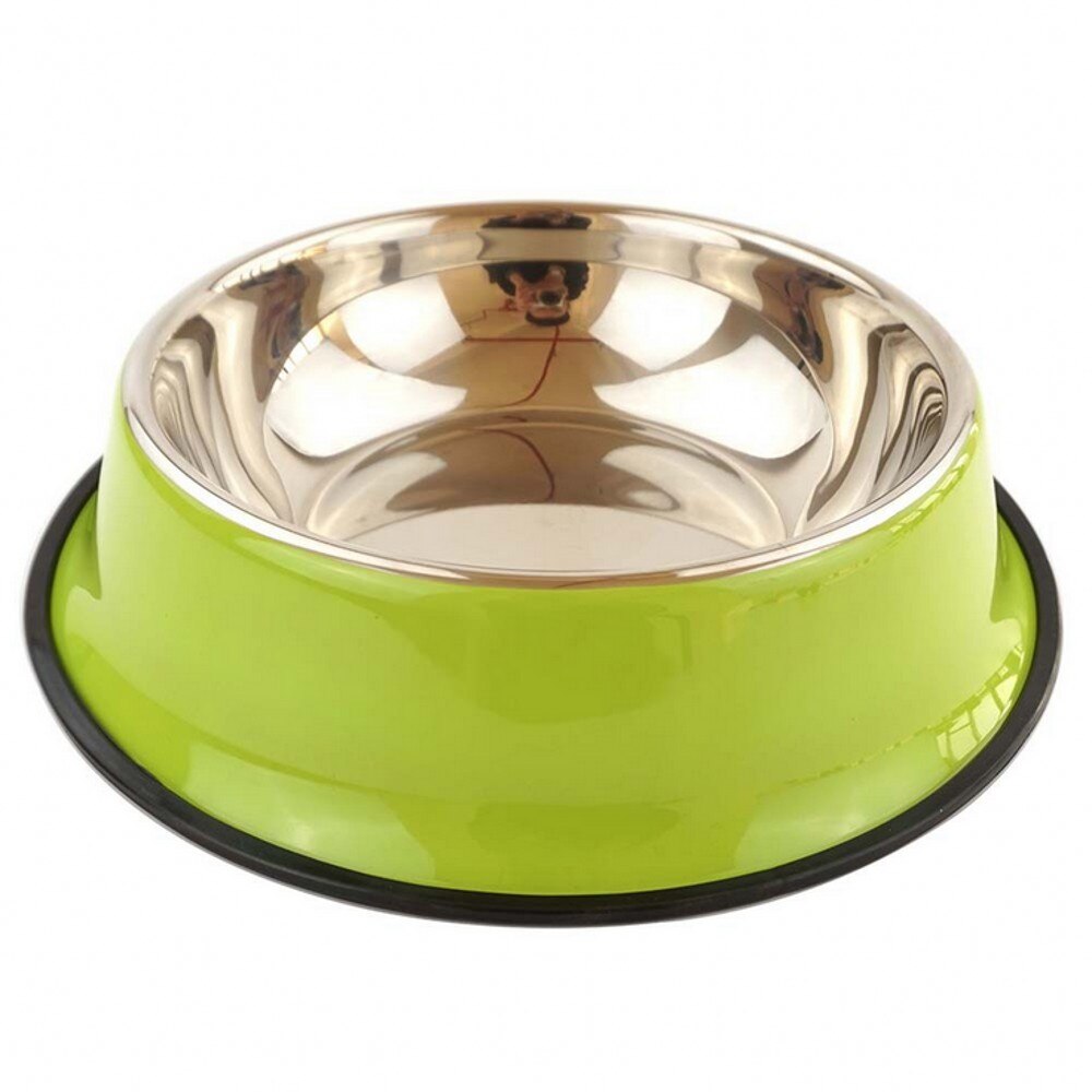 Gamelle pour chat et chien design en inox colorée - Tendre Fripouille