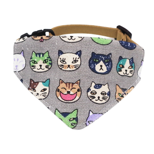 Collier bandana pour chat