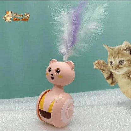 Jouet interactif animé pour chats