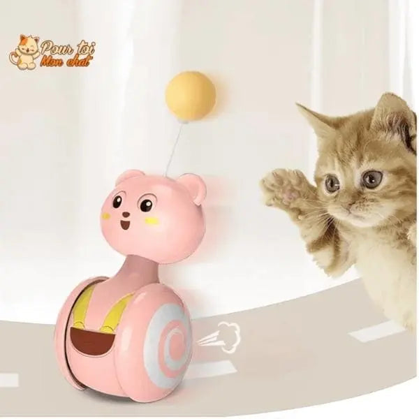 Jouet interactif animé pour chats