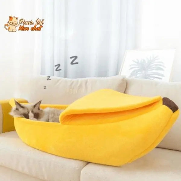 LIT BANANE POUR CHAT – Banana’Chat™