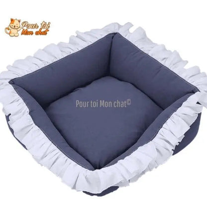 LIT COUSSIN DE PRINCESSE MIGNON EN DENTELLES POUR CHAT – Chat’dentelles™