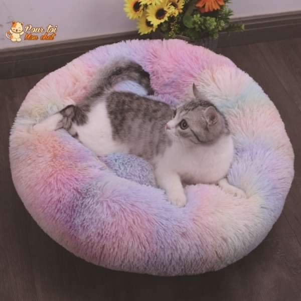 Le Lit / Coussin Relaxant, Confortable & Douillet, déhoussable - Chat - LIT-COUSSINOO™